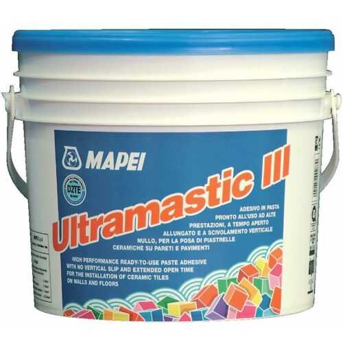 Disperzní lepidlo na obklady a dlažbu Ultramastic III D2TE 5 kg Mapei