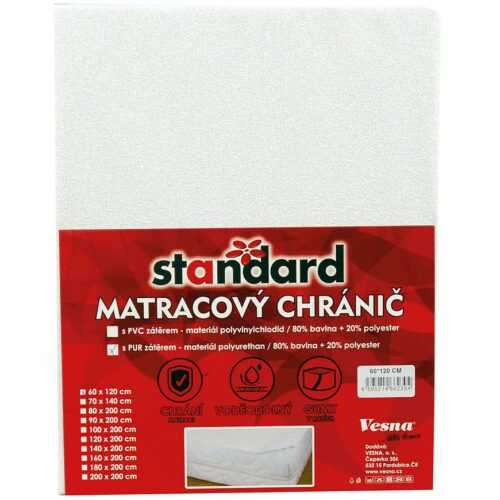 Matracový chránič PU 60x120 Standard bílá VESNA