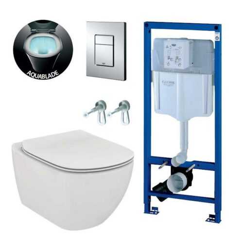 Podomítkový set WC Grohe 5v1 Rapid SL s úchytami