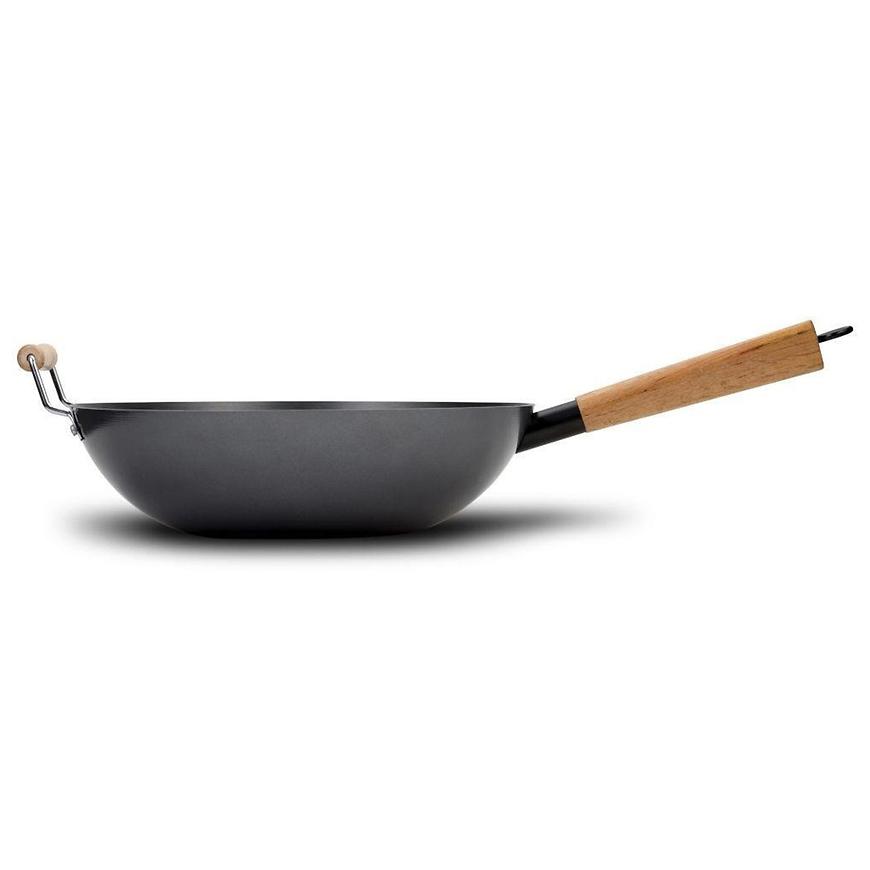 Wok uhlíková ocel Cantonese 35cm Baumax