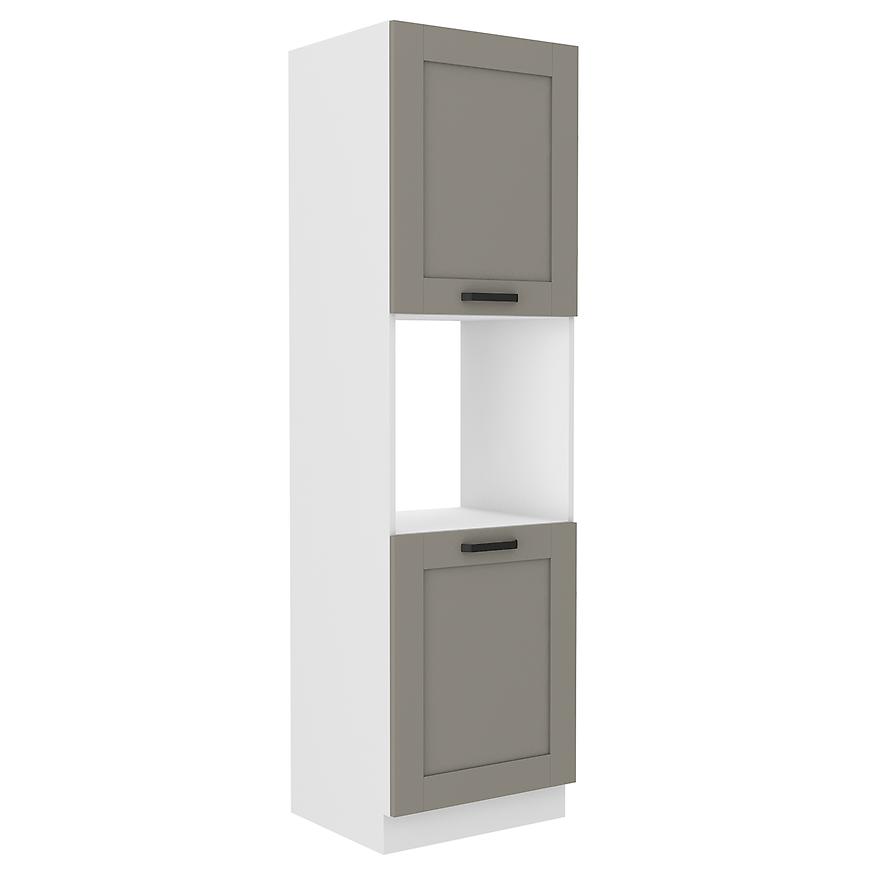 Kuchyňská skříňka Luna claygrey/bílá 60DP-210 2F Baumax