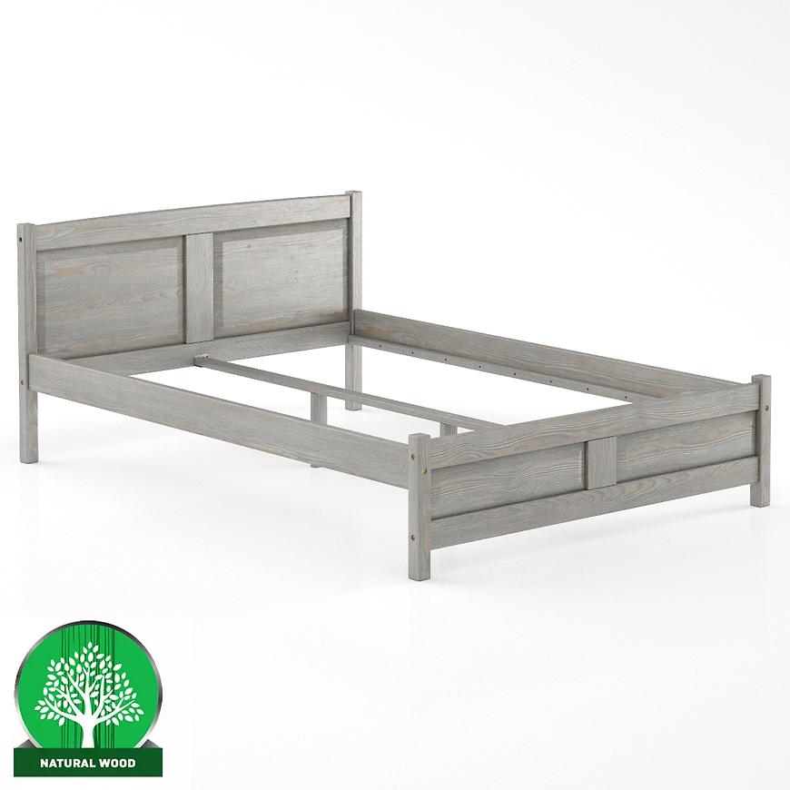 Postel borovicová LK104–140x200 grey Baumax