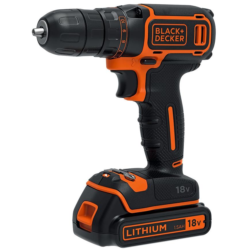 Aku vrtačka Black&Decker BDCDC18 18V 1x Aku 1