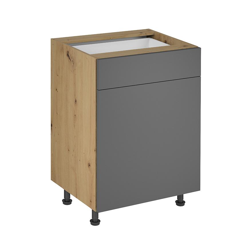 Kuchyňská skříňka Langen d60s1 push grey Baumax