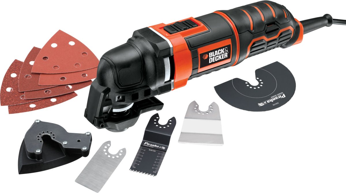 BLACK&DECKER MT300KA multifunkční oscilační bruska