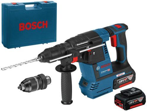 BOSCH GBH 18V-26 F Professional kombinované aku kladivo LiIon 2x 6Ah 0611910003