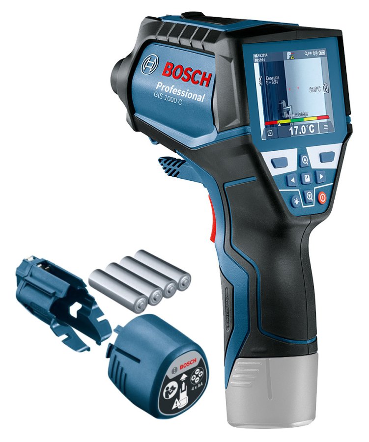 BOSCH GIS 1000 C Professional termodetektor a vlhkoměr 0601083300