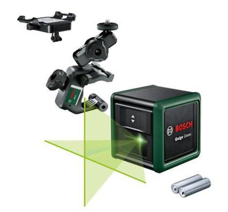 BOSCH Quigo Green samonivelační křížový laser zelený 0603663C02