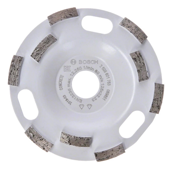 BOSCH diamantový brusný hrncový kotouč dvouřadý 125mm Expert for Concrete 2608601763