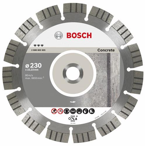 BOSCH diamantový dělicí kotouč Best for Concret 230x2