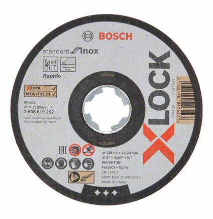 BOSCH řezný kotouč 125x1