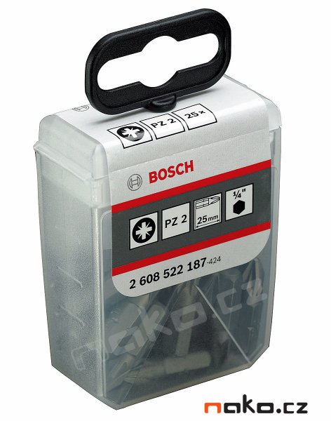 BOSCH sada šroubovacích bitů PZ2