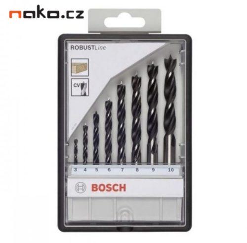 BOSCH sada vrtáků do dřeva Robust Line 8ks 2607010533