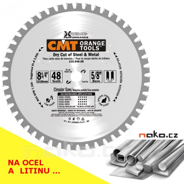 CMT C22603006H pilový kotouč 160x20mm Z30 FWF na ocel a litinu