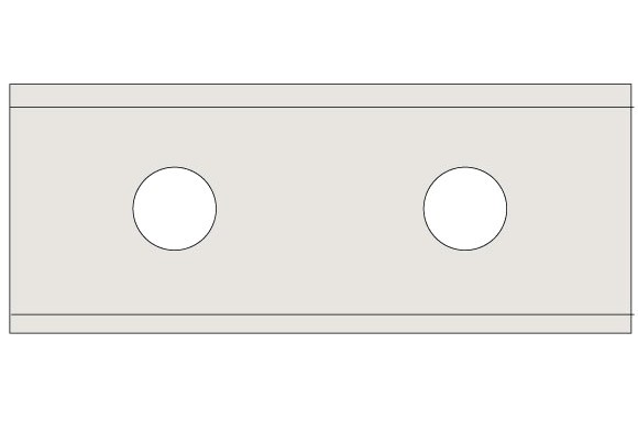 CMT N011-50045 žiletka tvrdokovová Z2 - 50x12x1