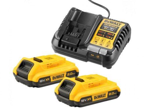 DeWALT DCB1104D2-QW nabíječka + 2x akumulátor 18V 2