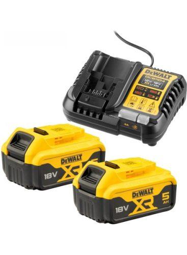 DeWALT DCB1104P2 nabíječka + 2x akumulátor 18V 5