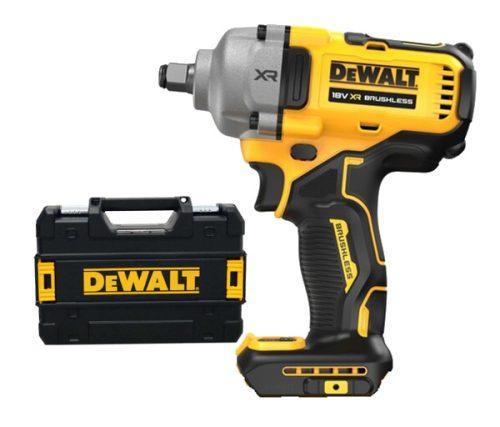 DeWALT DCF891NT bezuhlíkový rázový utahovák 18V v kufru Tstak bez AKU