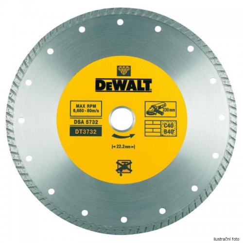 DeWALT DT3732 diamantový kotouč 230x22