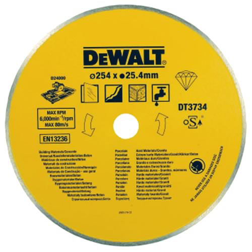 DeWALT DT3734 diamantový kotouč 250x25