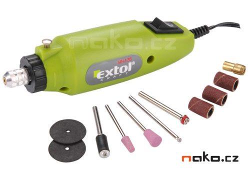 EXTOL CRAFT 404120 mini vrtačka a bruska s transformátorem