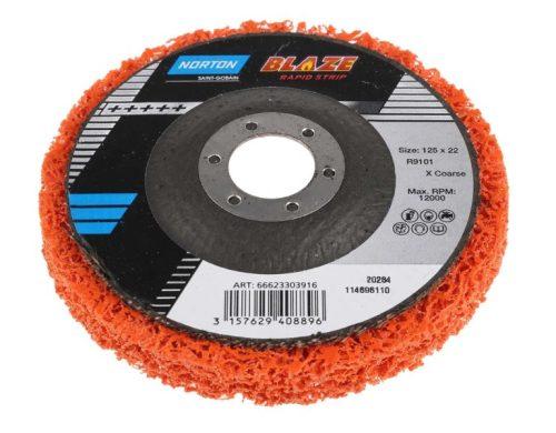 EXTOL PREMIUM NORTON 66623303916 Blaze Rapid Strip Disc porézní kotouč na barvu 125x22