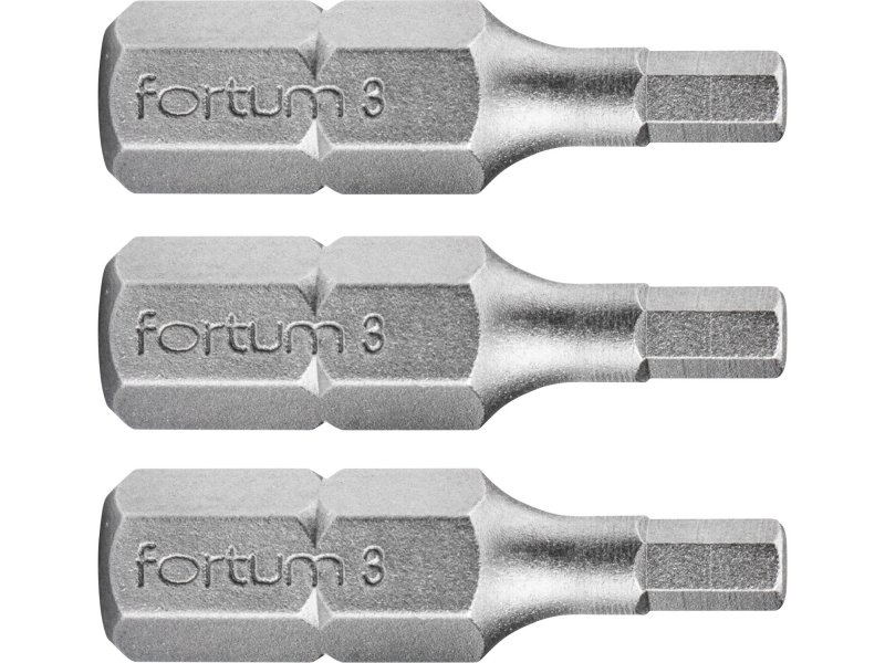 FORTUM-KITO 4741504 bit IMBUS 3x25mm S2 - 3ks