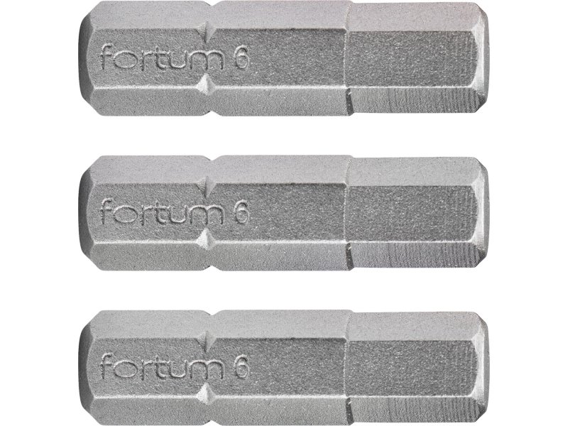 FORTUM-KITO 4741508 bit IMBUS 6x25mm S2 - 3ks