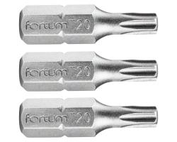 FORTUM-KITO bit TORX T 20x25mm S2 4741420 - 3ks