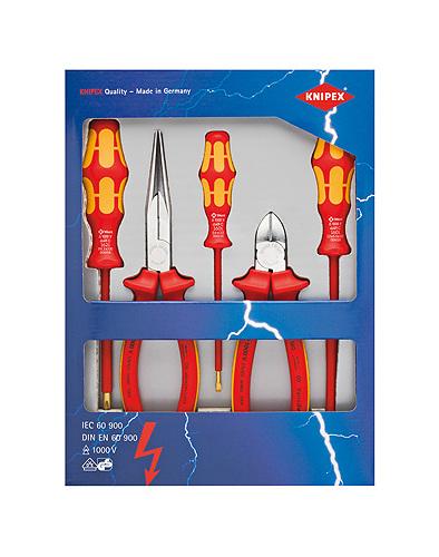 KNIPEX 002013.09 sada izolovaných kleští a šroubováků WERA 1000V