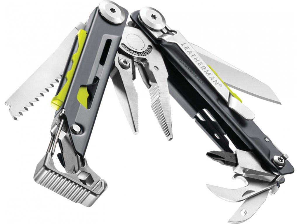 LEATHERMAN SIGNAL GRANITE GRAY multitool LTG 832737 s pouzdrem