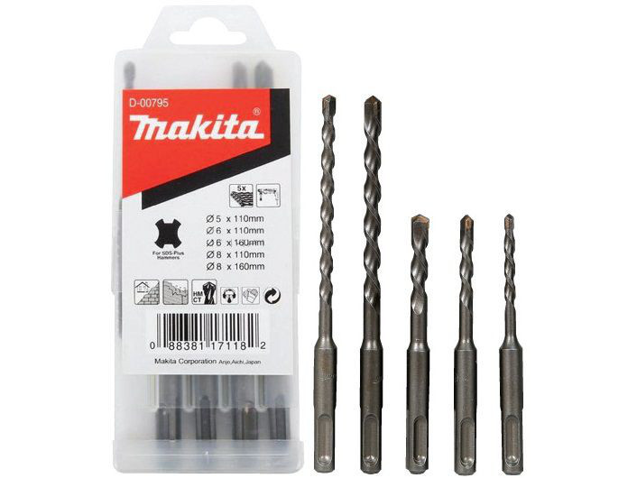 MAKITA D-00795 sada vrtáků SDS-plus