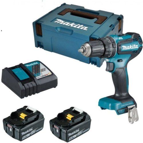 MAKITA DDF485RTJ aku bezuhlíkový šroubovák Li-ion LXT 18V/5