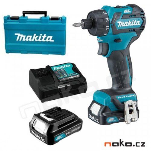 MAKITA DF032DSAE aku bezuhlíkový šroubovák LI-Ion CXT 12V/2