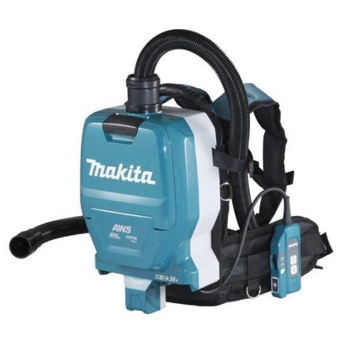 MAKITA DVC265ZXU aku-vysavač zádový s AWS Li-ion LXT 2x18V