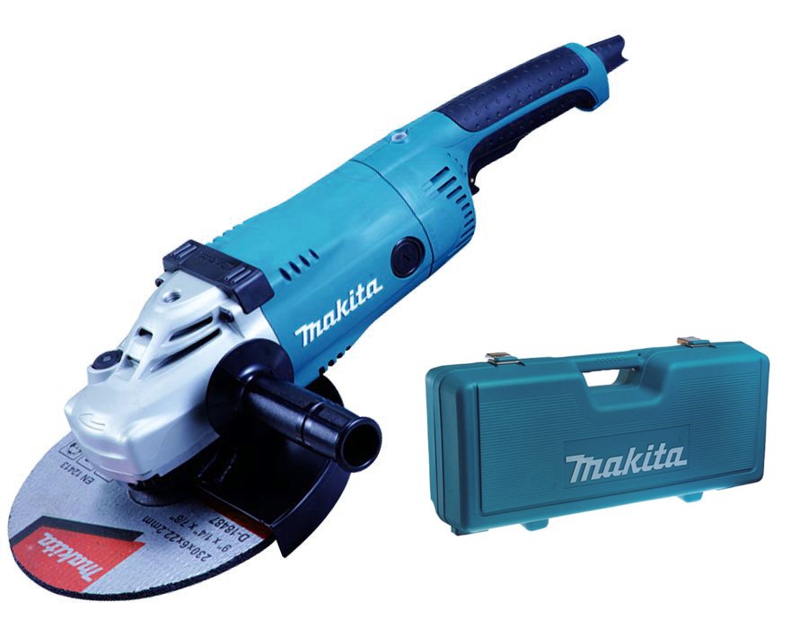 MAKITA GA9020RFK úhlová bruska s elektronikou a kufrem 230mm