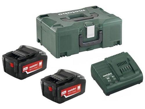 METABO Basic Set 2.0Ah (2x akumulátor 18V/4.0Ah + nabíječka ASC30-36) 685064000