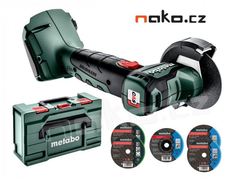 METABO CC 18 LTX BL akumulátorová úhlová bruska 600349840 bez akumulátoru