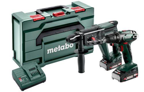 METABO Combo Set 2.3.2 aku vrtačka a kladivo BS 18 + KHA 18 LTX 24