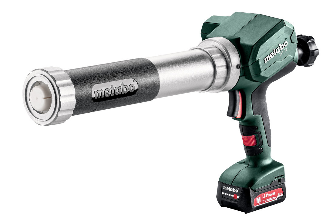 METABO KPA 12 400 akumulátorová kartušovací pistole 1x2Ah LiIon 601217600