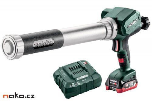 METABO KPA 12 600 aku kartušovací pistole 12V 1x4Ah LiHD + nabíječka