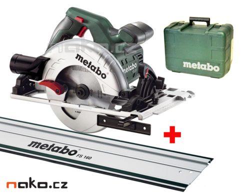 METABO KS 55 FS SET okružní pila v kufru + hliníková lišta FS 160