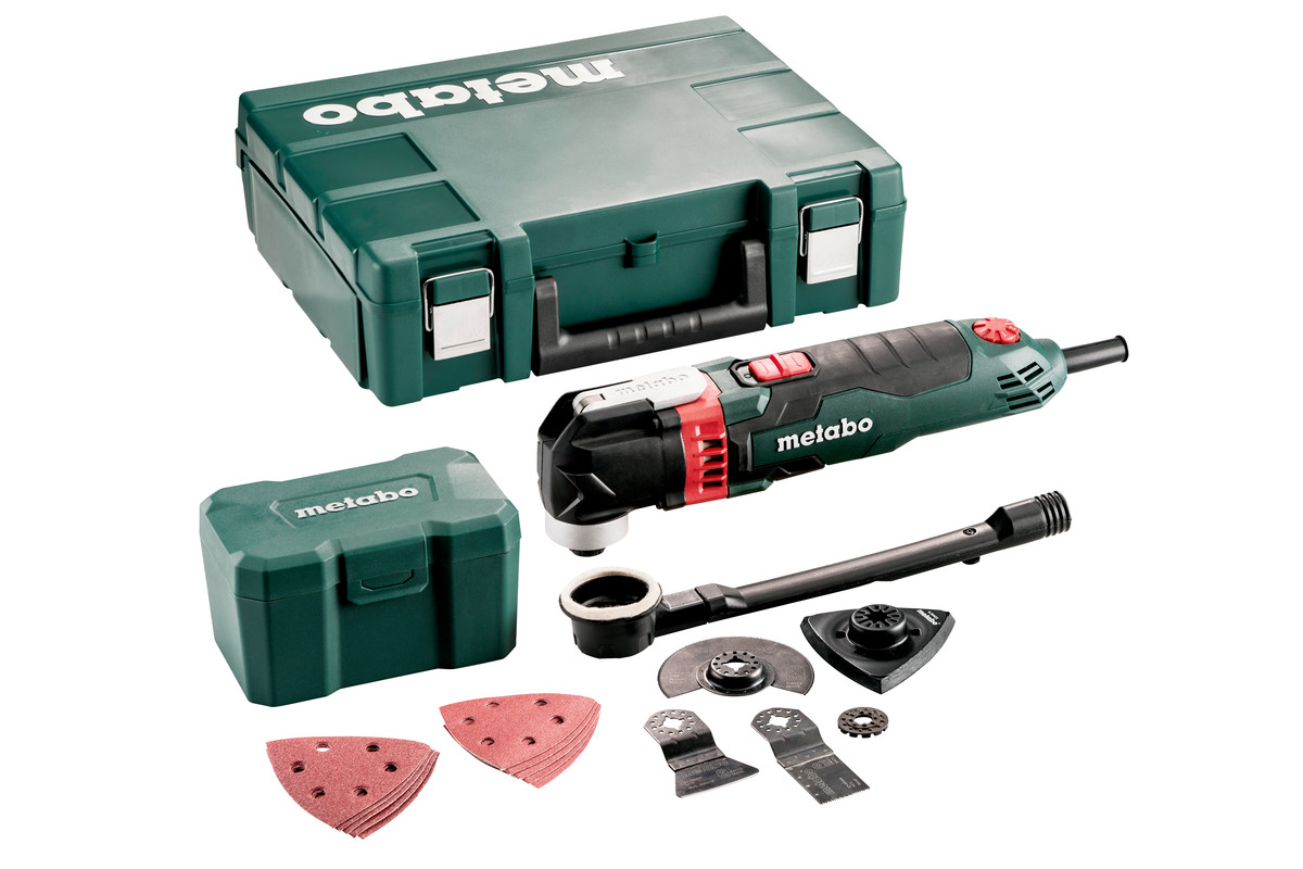 METABO Multitool MT 400 Quick univerzální oscilační stroj s příslušenstvím 601406500