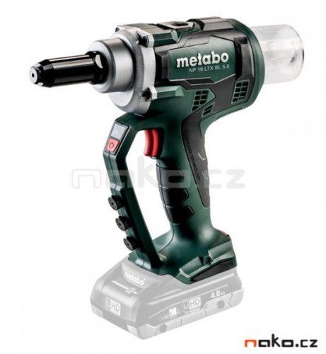 METABO NP 18 LTX BL 5.0 aku nýtovací pistole bez akumulátoru 619002840