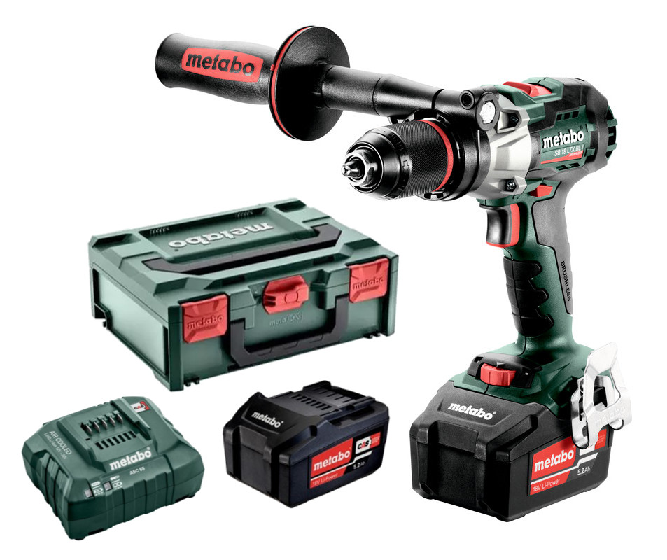 METABO SB 18 LTX BL I příklepová aku vrtačka 18V/2x5