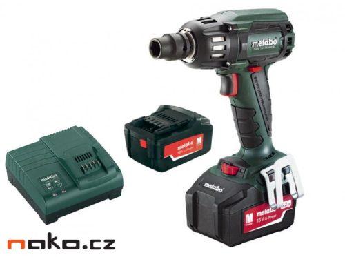 METABO SSW 18 LTX 400 BL aku rázový utahovák 2x4.0Ah 602205500