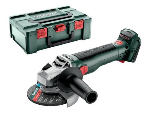 METABO W 18 LT BL 11-125 bezuhlíková aku úhlová bruska bez baterie v metaBOXU 613052840