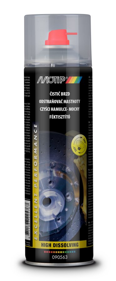 MOTIP čistič brzd - odstraňovač mastnoty 500ml 090563