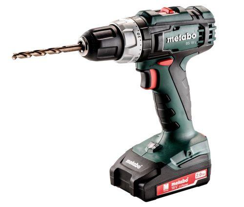 Metabo BS 18 L aku vrtačka 2x2