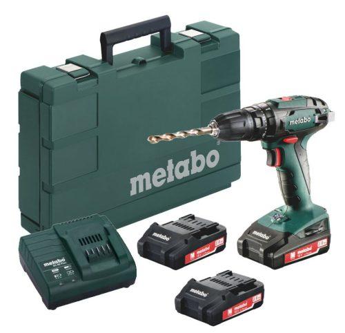 Metabo BS 18 L aku vrtačka 3x2